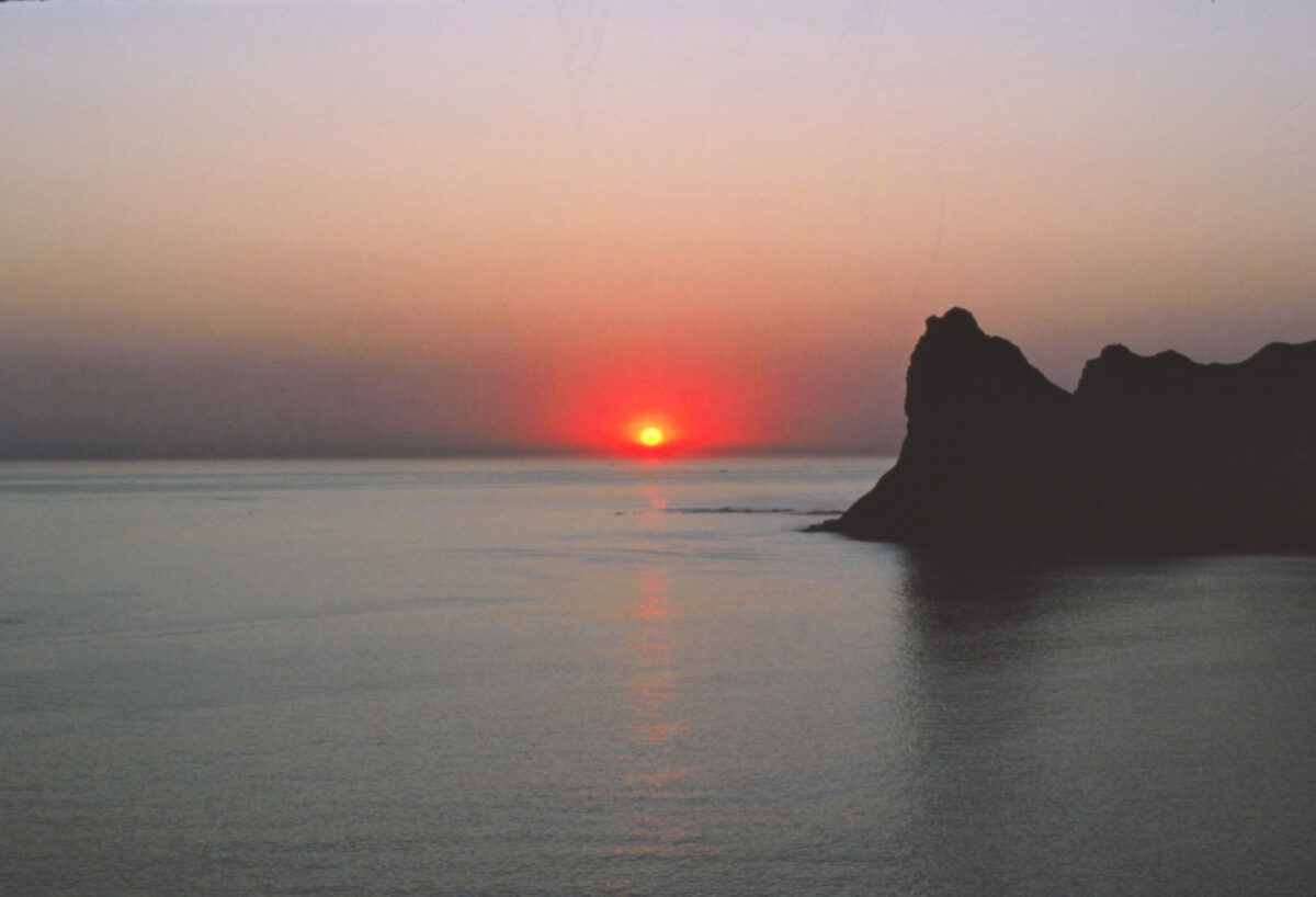 Sonnenuntergang am Kap der Guten Hoffnung 